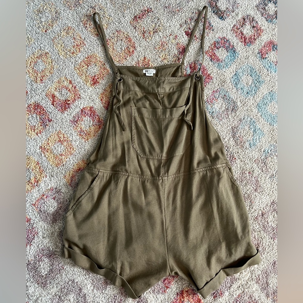 Women’s Billabong Olive Khaki Romper
